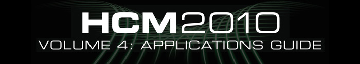 HCM 2010 Volume 4: Application Guide